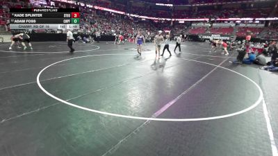 215 lbs Champ. Rd Of 16 - Kade Splinter, Stoughton vs Adam Foss, Chetek-Weyer/PF