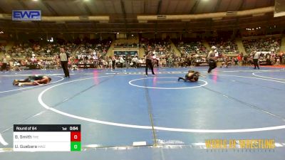 52 lbs Round Of 64 - Bowen Smith, The Best Wrestler vs Uriah Guebara, Maize Wrestling Club