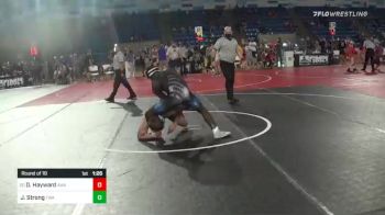 152 lbs Round Of 16 - Drake Hayward, Awa vs Jalon Strong, Twa