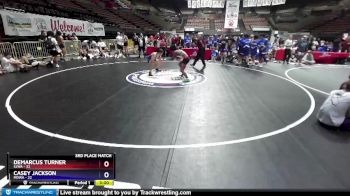 145 lbs Placement Matches (16 Team) - Demarcus Turner, SJWA vs Casey Jackson, MDWA
