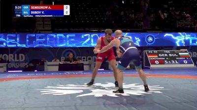 65 kg Qualif. - Alexander Semisorow, Germany vs Vladimir Vladimirov Dubov, Bulgaria