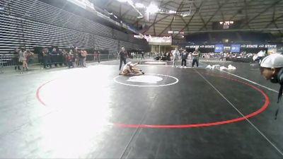 145 lbs Cons. Semi - Bryce Rowland, Fitness Quest Wrestling Club vs Braiden Romine, South West Washington Wrestling Club