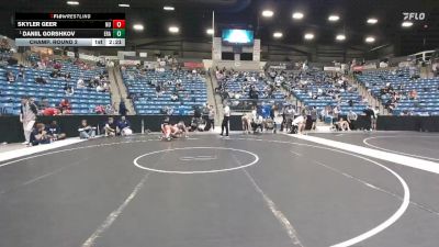 174 lbs Champ. Round 2 - Daniil Gorshkov, Embry-Riddle (Ariz.) vs Skyler Geer, Newman