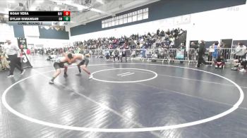 132 lbs Cons. Round 2 - Noah Vera, Mayfair vs Dylan Simangan, Costa Mesa