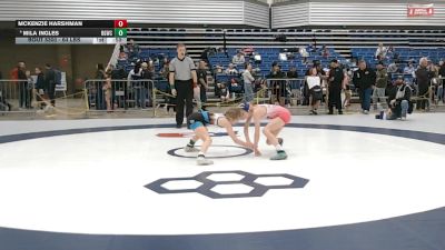 75 lbs 3rd Place Match - McKenzie Harshman vs Mila Ingles, Big Game Wrestling Club