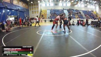 285 lbs Champ Round 1 (16 Team) - Jerome Johnson, Griffin Fang vs Andrew Colantonio, Alpha Dogz Silver