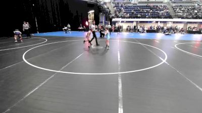 Girls 3rd-4th Grade - 63 Champ. Round 2 - Blair Halsted, Sebolt Wrestling Academy vs Adley Collins, Iowa