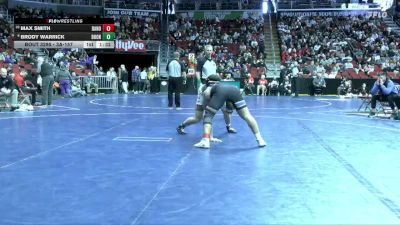 3A-157 lbs Cons. Round 2 - Max Smith, Davenport North vs Brody Warrick, Boone