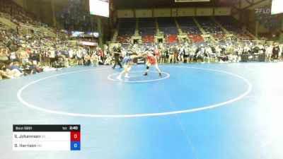 120 lbs Cons 32 #1 - Sloan Johannsen, South Dakota vs Devon Harrison, Missouri