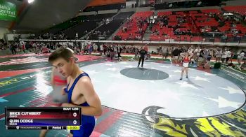 182 lbs Round 2 - Brice Cuthbert, Idaho vs Quin Dodge, Idaho