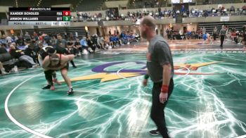 285 lbs Round 1 (4 Team) - Xander Scholes, Post Falls, ID vs Armon Williams, Bettendorf, IA