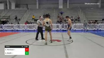 132 lbs Prelims - Cannon Montoya, NV vs Alex Booth, NY