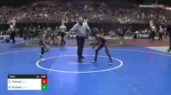 78 lbs Quarterfinal - Dominic Thomas, Mat Demons vs Ryan Hirchert, Caldwell WC