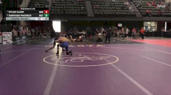 133 lbs Champ. Round 1 - Santiago Pacheco, Westcliff vs Dylan Clark, Southern Oregon