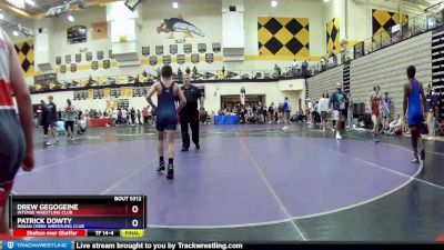 106 lbs Champ. Round 1 - Drew Gegogeine, Intense Wrestling Club vs Patrick Dowty, Indian Creek Wrestling Club