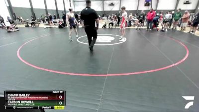 160 lbs Cons. Round 2 - Champ Bailey, Inland Northwest Wrestling Training Center vs Carson Howell, Vacaville Wrestling Club