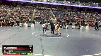 2A 106 lbs Cons. Round 2 - Tyler Kendrick, Morehead vs Sam Boltes, Washington