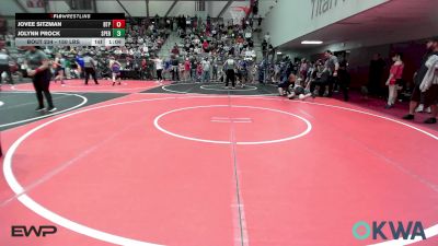 150 lbs Rr Rnd 2 - Jovee Sitzman, Tulsa Blue T Panthers vs Jolynn Prock, Sperry Wrestling Club