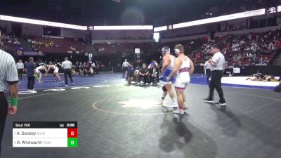 215 lbs Consolation - Alec Dansby, Buchanan vs Ryland Whitworth, Fountain Valley