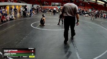 56-60 lbs Round 3 - Joseph Parra, Barberton vs Duke Bittinger, MI REV