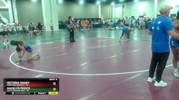 145 lbs Round 2 (8 Team) - Victoria Maxey, Nebraska Marvels vs Madelyn Feiock, South Dakota Heat