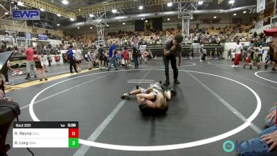 58 lbs Quarterfinal - Rose Reyna, Carl Albert vs Braxton Lorg, Shelton Wrestling Academy