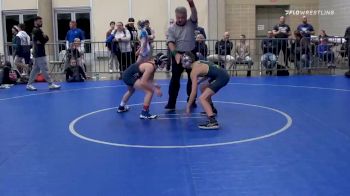 85 lbs Quarterfinal - John OBrien, Broad Axe MS vs Aldo Pigna, GA Justice Takedown MS