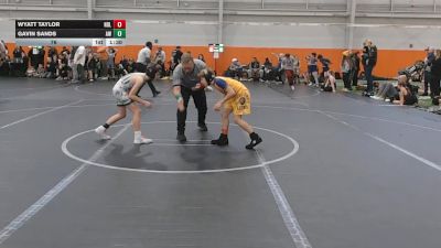 76 lbs Round 1 (4 Team) - Gavin Sands, Aurora Wrestling vs Wyatt Taylor, Notre Dame Lions