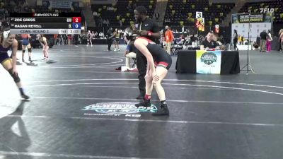 131 lbs Cons. Round 3 - Ragan Retell, Elmira College vs Zoe Gress, East Stroudsburg University