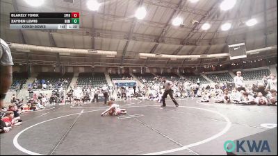 46 lbs Consolation - Blakely Torix, Sperry Wrestling Club vs Zayden Lewis, Team Nomad