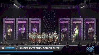 Cheer Extreme - Kernersville - Senior Elite [2019 Large All Girl Day 1] 2019 The MAJORS
