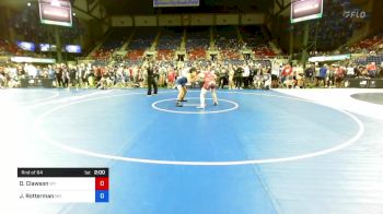 182 lbs Rnd Of 64 - Daniel Clawson, Wyoming vs Jackson Rotterman, Missouri