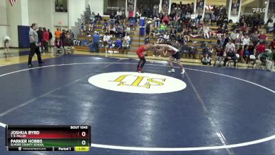 159 lbs Champ. Round 1 - Joshua Byrd, T. R. Miller vs Parker Hobbs, Elmore County School