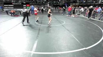 85 lbs Consi Of 8 #1 - Noah Ziobro, Manalapan vs Luke Pothos, Northern Valley