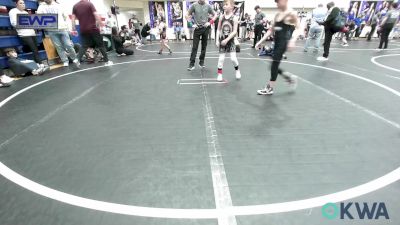 64 lbs Quarterfinal - Wilder Johnson, Comanche Takedown Club vs Cage Daugherty, D3 Wrestling Cluib