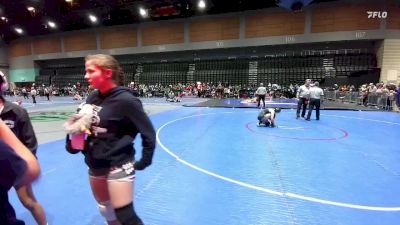 145 lbs Champ. Round 1 - Rayden Cox, North Valley vs Brynn Madden, Del Oro