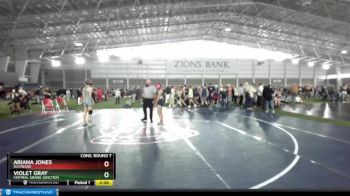 130 lbs Cons. Round 7 - Ariana Jones, Duchesne vs Violet Gray, Central Grand Junction