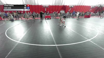 63 lbs Cons. Sub-semis - Ethan Soppa, Weigh In Club vs Kein Kjos, Timber