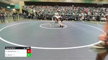 138 lbs Consi Of 32 #1 - Kysen MacKenzie, Fruitland vs Houston Davis, Layton