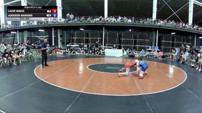 125 lbs Lacie Knick, Ohio Gray vs Addison Harkins, Missouri Blue