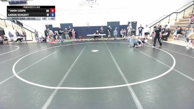 93-105 lbs Champ. Round 2 - Aden Czepa, MN vs Aaron Schuett, NE