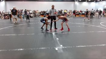 95 lbs Round 5 - Zander Hausler, Heard Wrestling Club vs Justin Wells, Alpha Elite