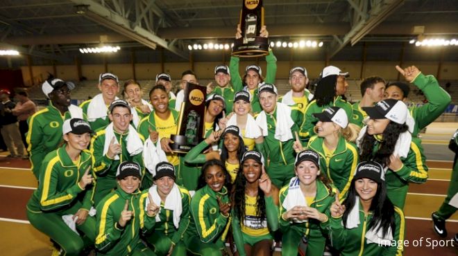 Ducks Sweep NCAA Crowns, Ches Finishes Triple