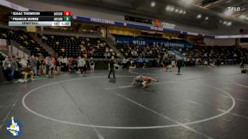 132 Silver A Semifinal - Isaac Thomson, Antioch vs Francis Burke, Chicago (Mt. Carmel)