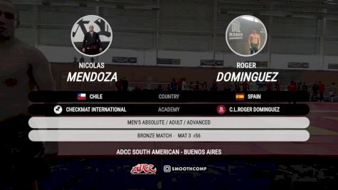 Nicolas Mendoza vs Roger Dominguez 2025 ADCC South American Championship