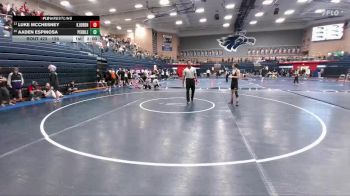 126 lbs Round 4 - Luke McChesney, Katy Jordan vs Aaden Espinosa, El Paso Pebble Hills