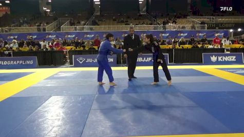 Aubrey Angelique Gonzalez vs Kassandra Imalay Sanchez Gonzale 2026 Pan Jiu Jitsu IBJJF Championship