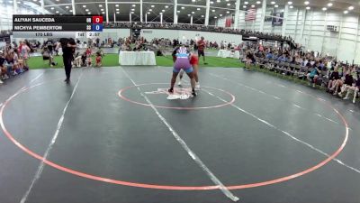 170 lbs Aliyah Sauceda, Oregon vs Nichya Pemberton, South Carolina