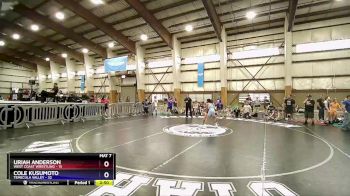 106 lbs Quarters & Wb (16 Team) - Uriah Anderson, West Coast Wrestling vs Cole Kusumoto, Temecula Valley