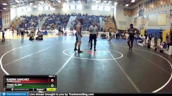 285 Blue Round 4 - Kaiden Sanchez, Camden County vs Thad Elam, Hagerty